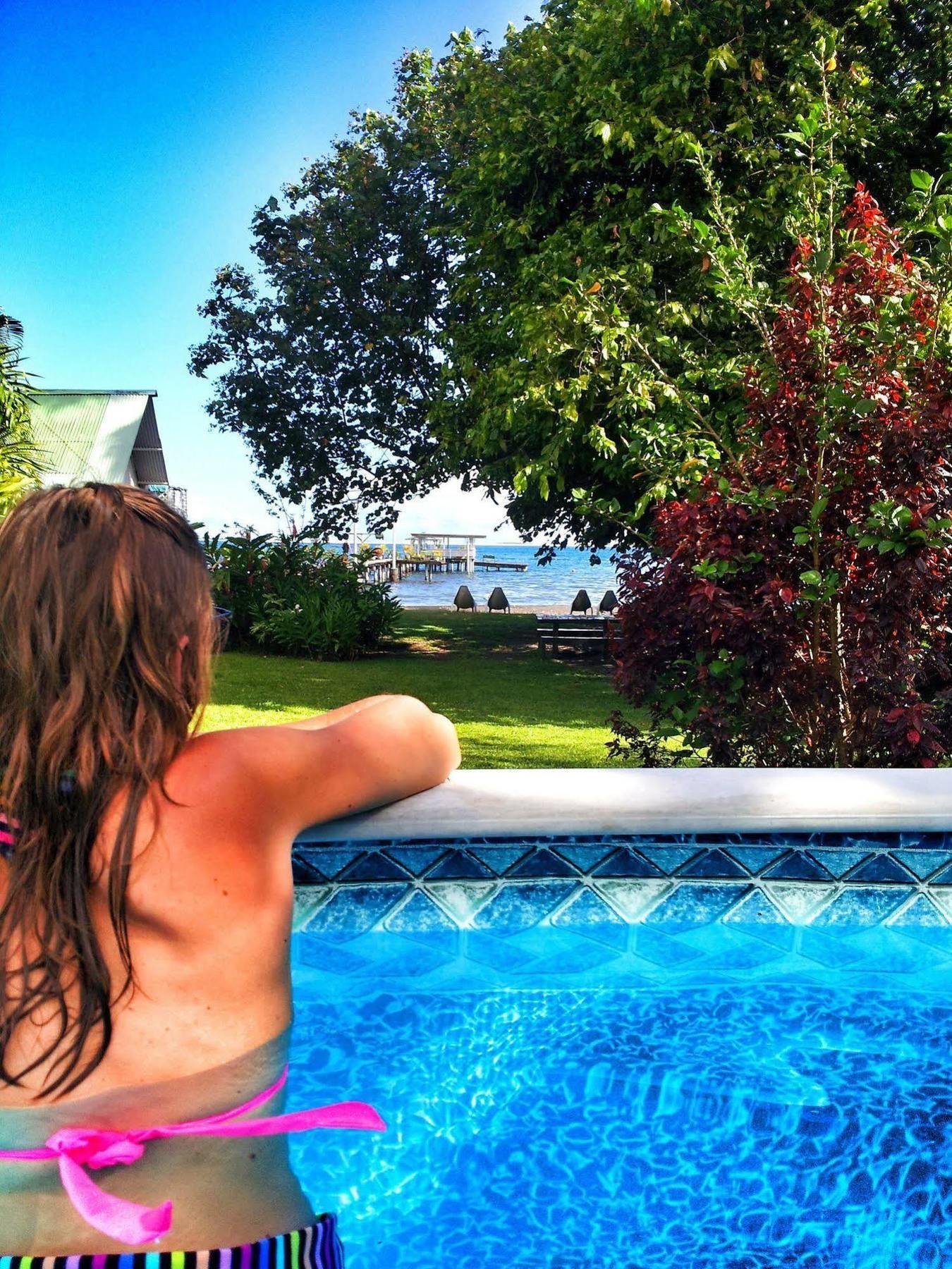 Bonjouir Lodge Paradise Teahupoo Buitenkant foto